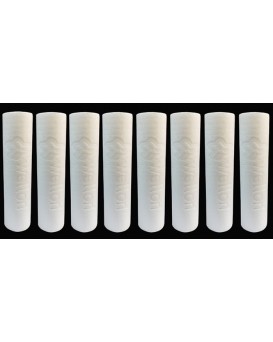 Wellon 10 Inch PP Spun Sediment Filter Set for pre-Filtration Process for RO Water Purifier (Pack of 8)